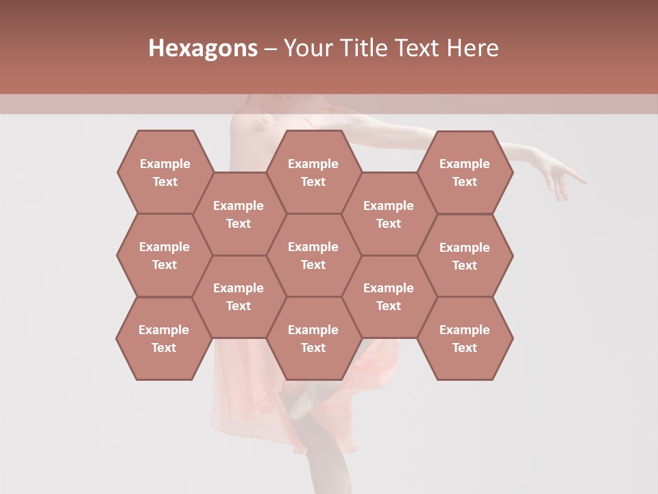 Sensuality Woman Classical PowerPoint Template