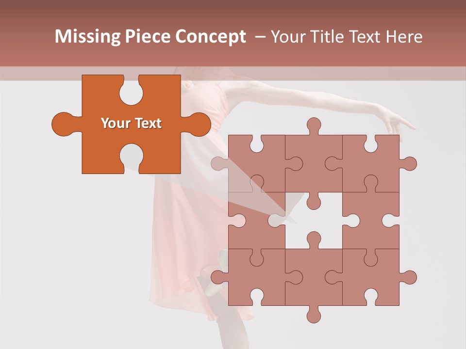 Sensuality Woman Classical PowerPoint Template