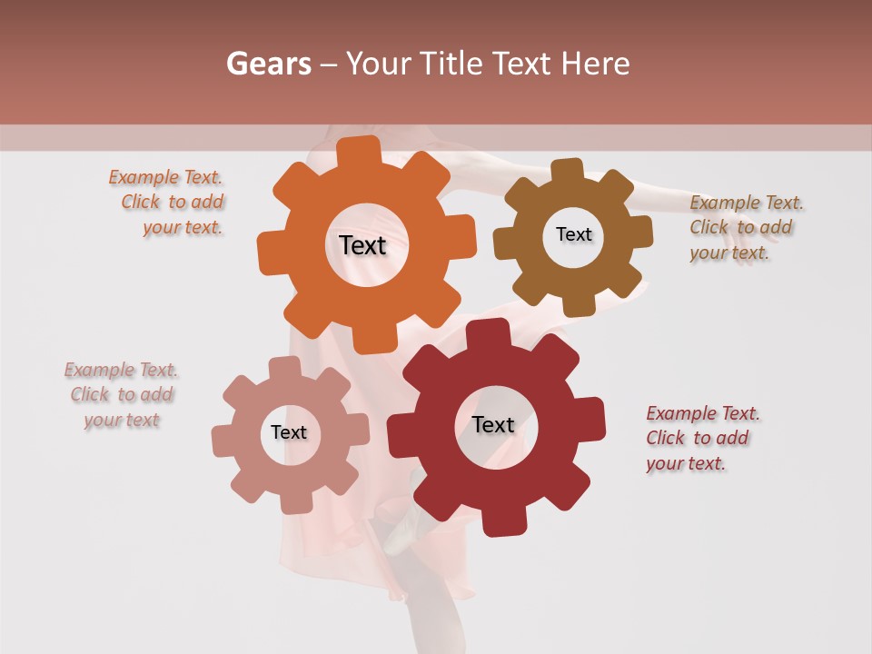 Sensuality Woman Classical PowerPoint Template