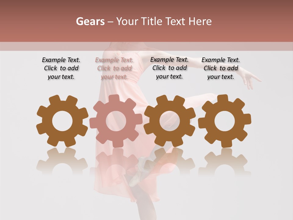 Sensuality Woman Classical PowerPoint Template