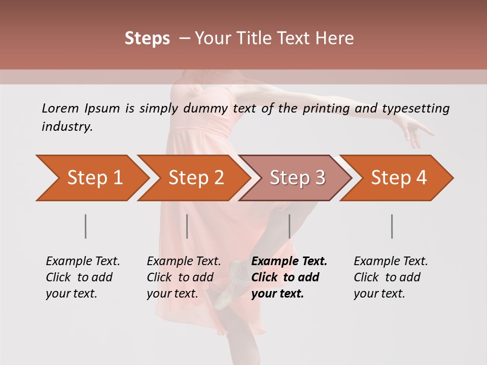 Sensuality Woman Classical PowerPoint Template