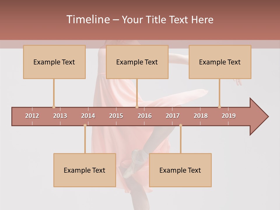 Sensuality Woman Classical PowerPoint Template