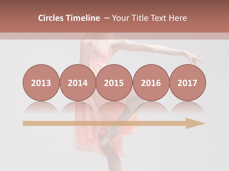 Sensuality Woman Classical PowerPoint Template