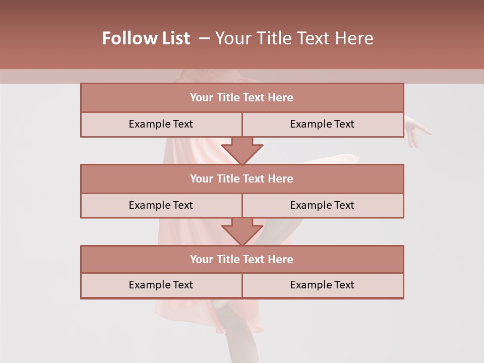 Sensuality Woman Classical PowerPoint Template