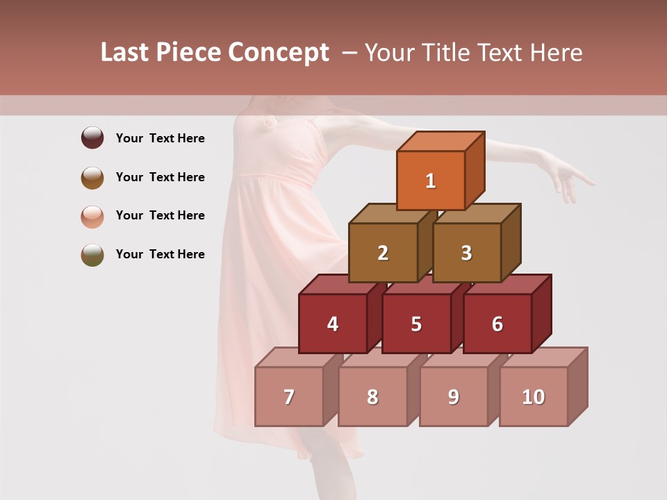 Sensuality Woman Classical PowerPoint Template