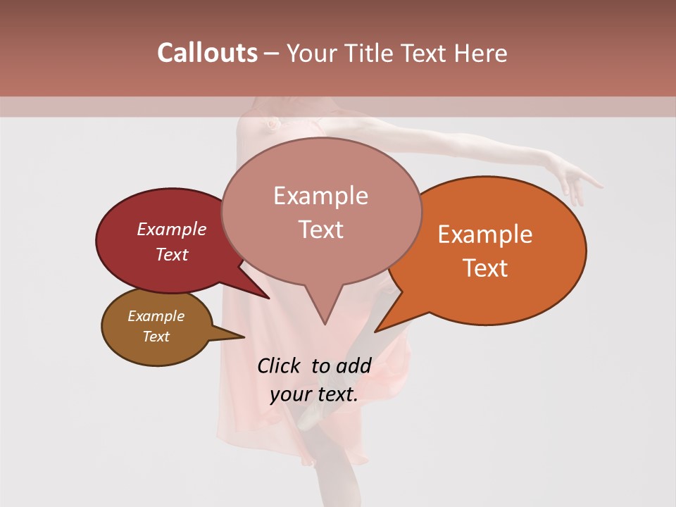 Sensuality Woman Classical PowerPoint Template