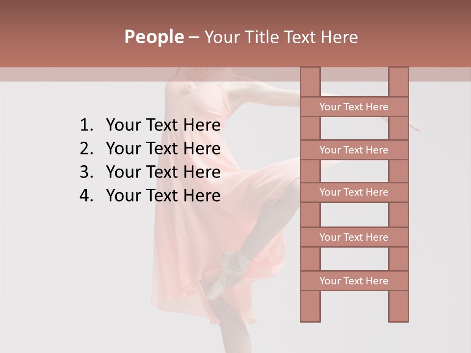 Sensuality Woman Classical PowerPoint Template