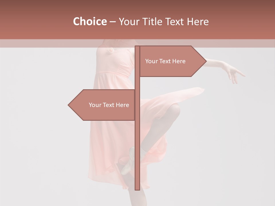 Sensuality Woman Classical PowerPoint Template