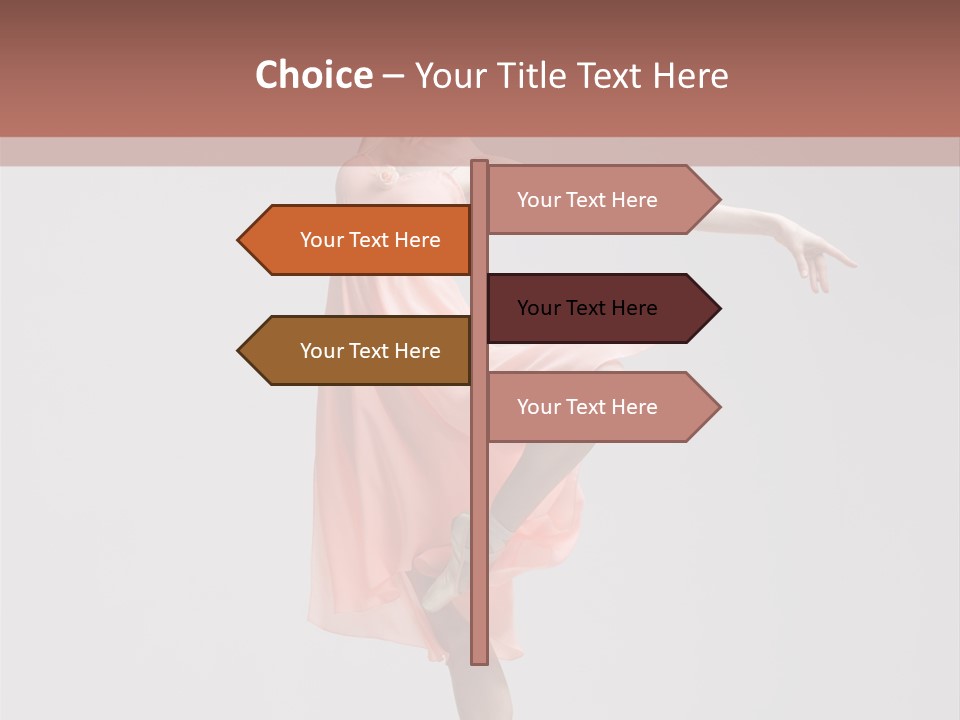 Sensuality Woman Classical PowerPoint Template