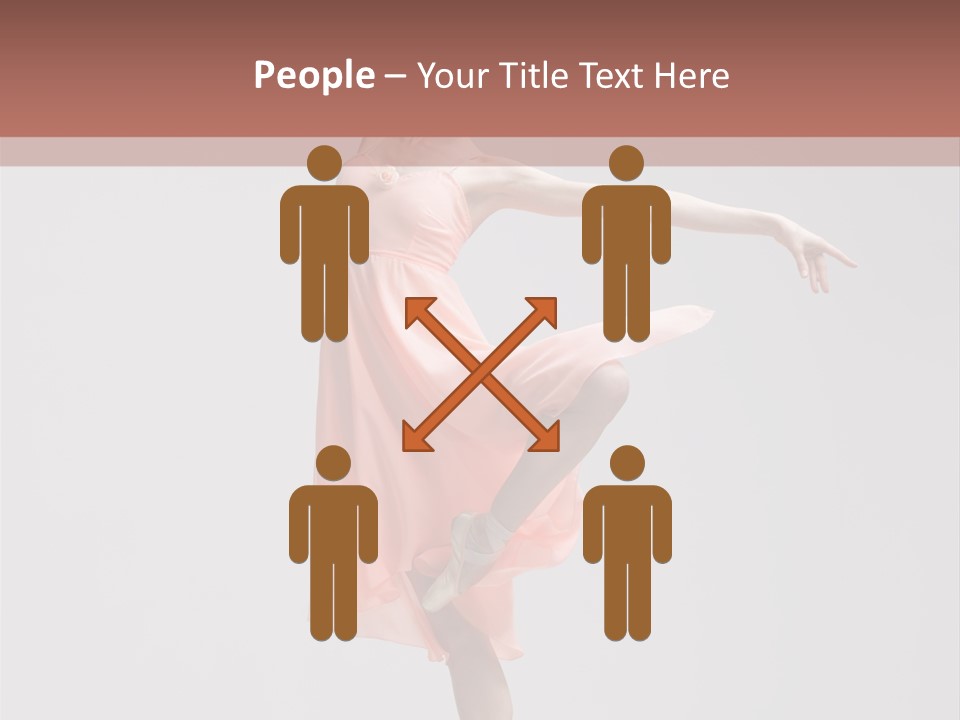 Sensuality Woman Classical PowerPoint Template