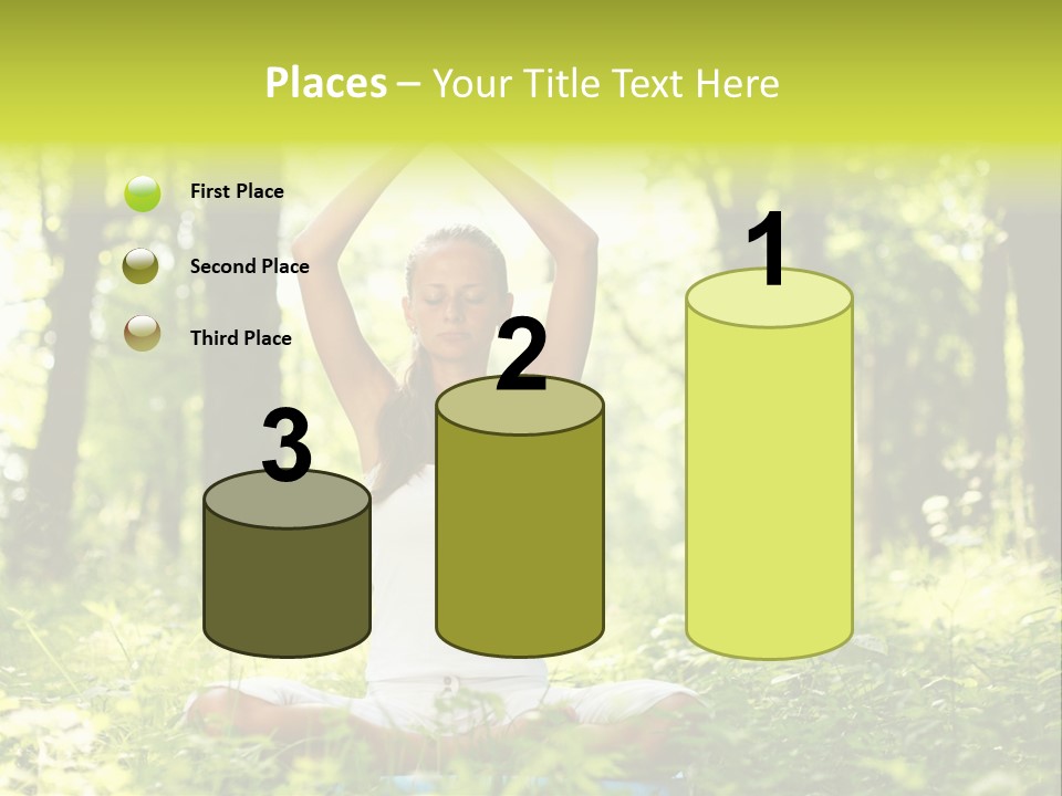 Vitality Relaxation Peaceful PowerPoint Template