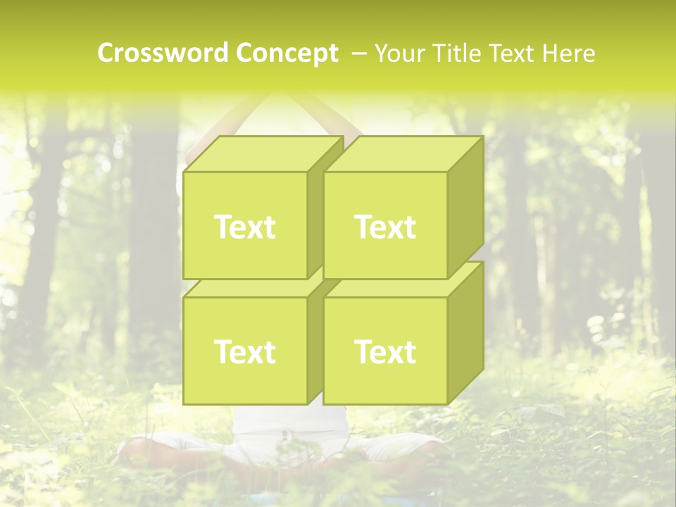 Vitality Relaxation Peaceful PowerPoint Template