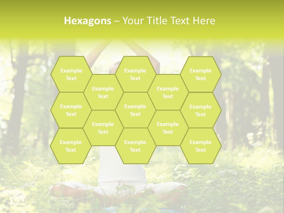 Vitality Relaxation Peaceful PowerPoint Template