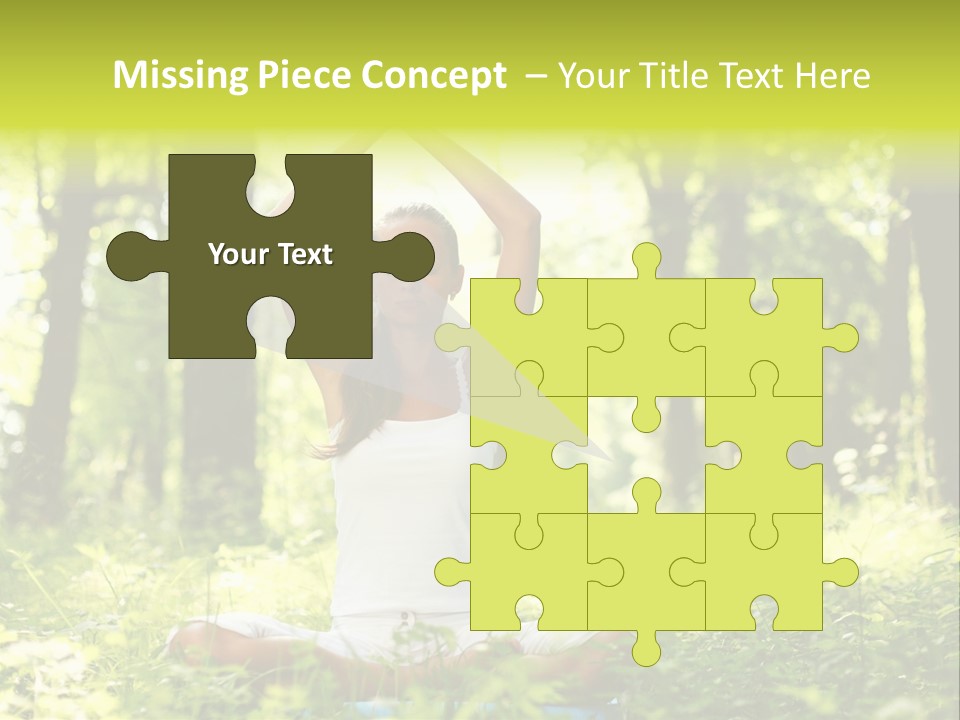 Vitality Relaxation Peaceful PowerPoint Template