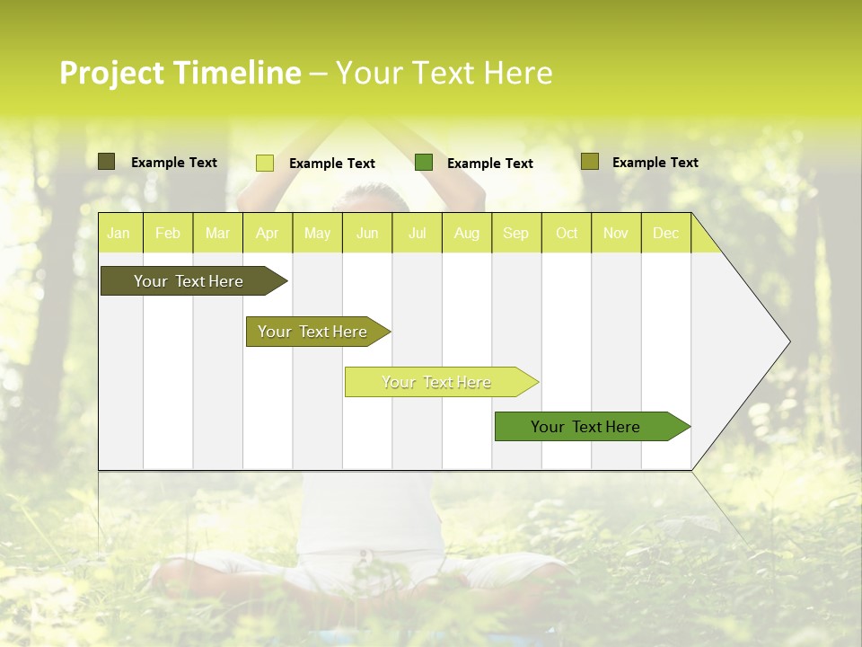 Vitality Relaxation Peaceful PowerPoint Template