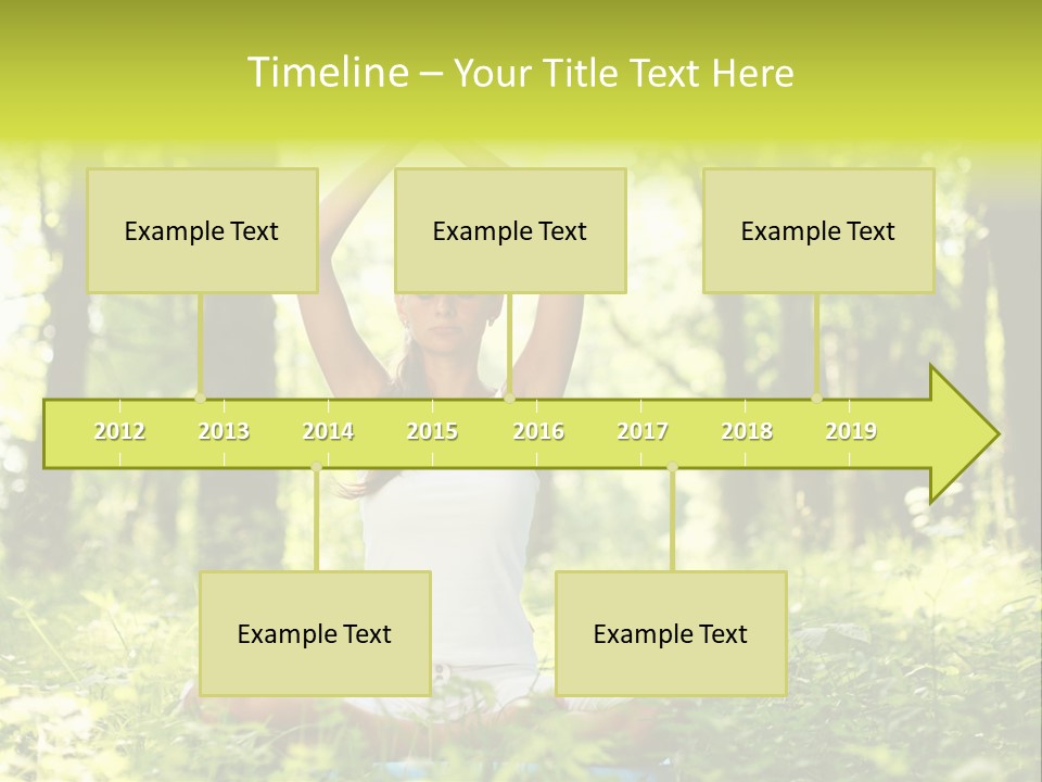 Vitality Relaxation Peaceful PowerPoint Template