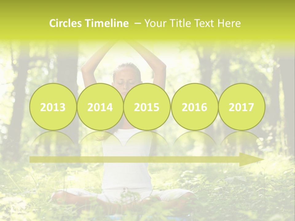 Vitality Relaxation Peaceful PowerPoint Template