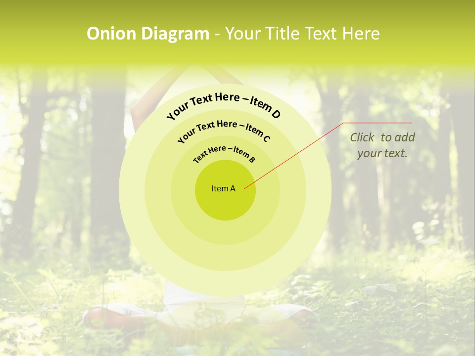 Vitality Relaxation Peaceful PowerPoint Template