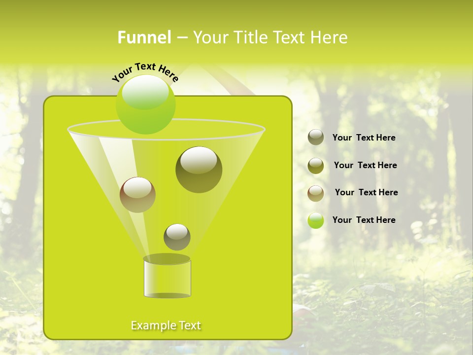 Vitality Relaxation Peaceful PowerPoint Template