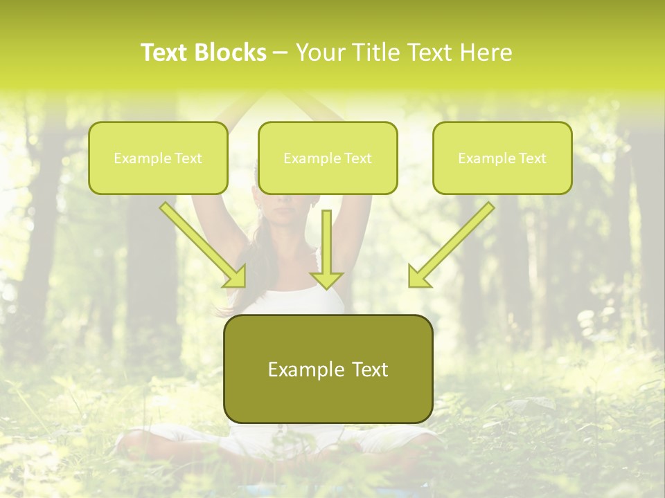Vitality Relaxation Peaceful PowerPoint Template