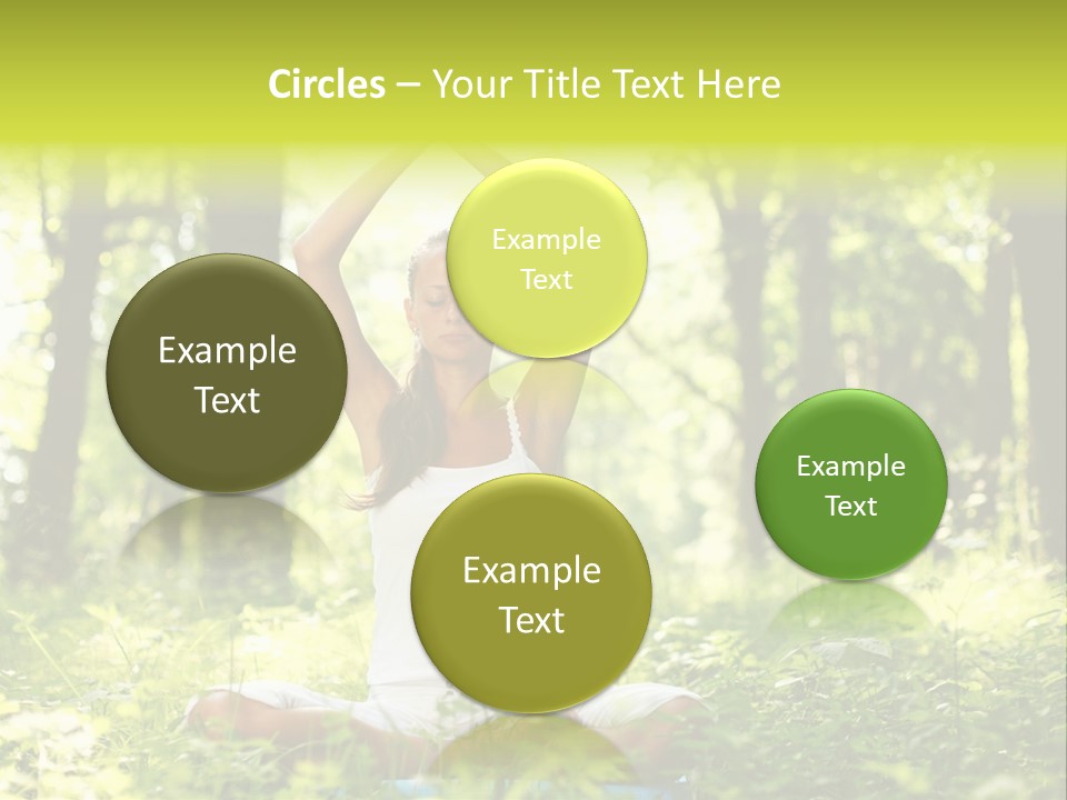 Vitality Relaxation Peaceful PowerPoint Template