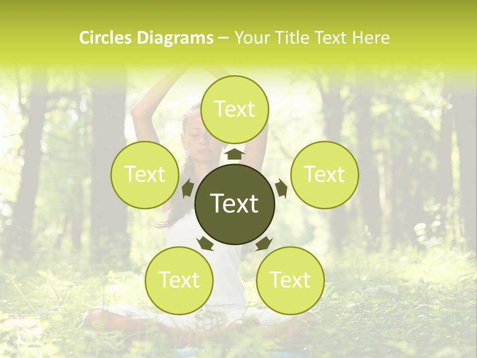 Vitality Relaxation Peaceful PowerPoint Template