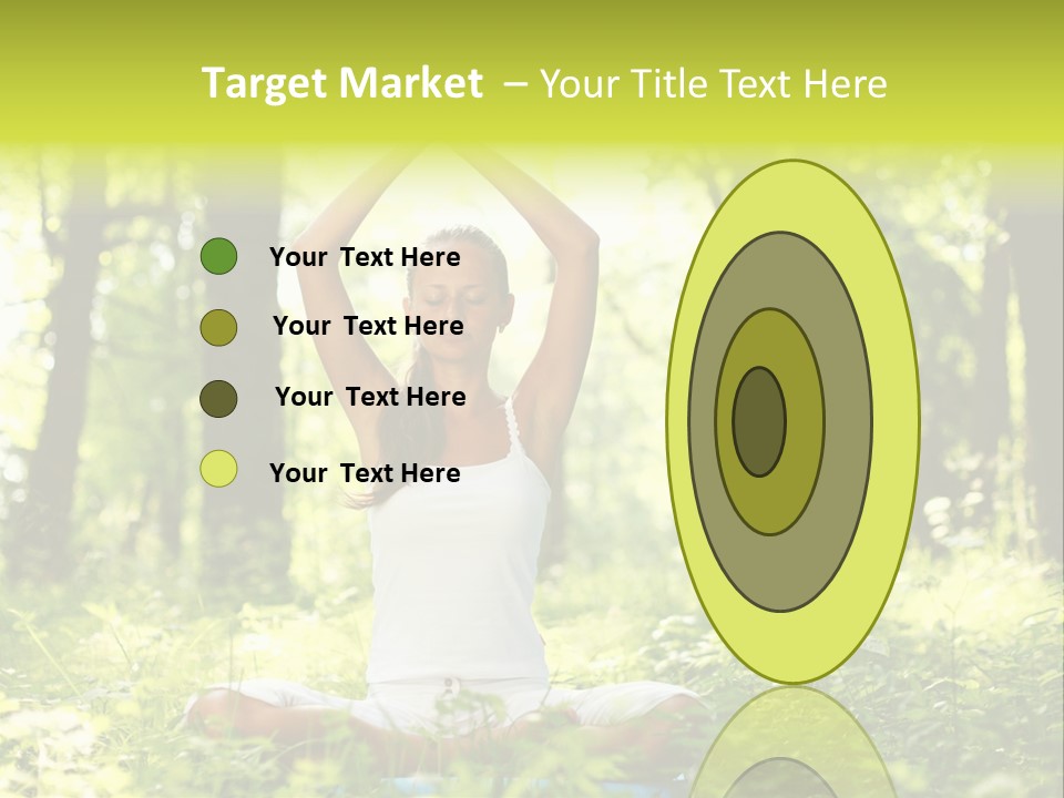 Vitality Relaxation Peaceful PowerPoint Template