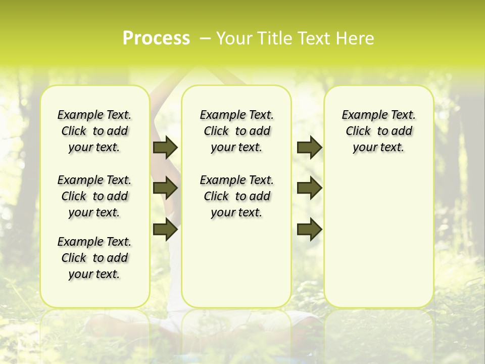 Vitality Relaxation Peaceful PowerPoint Template