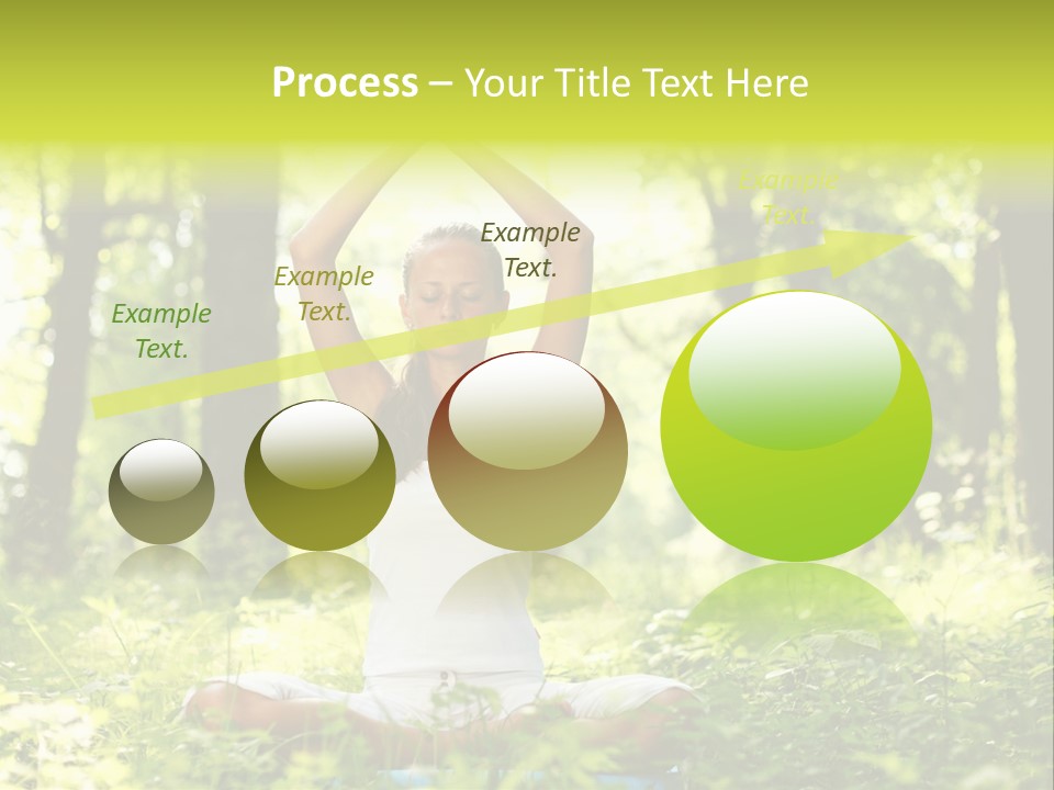 Vitality Relaxation Peaceful PowerPoint Template