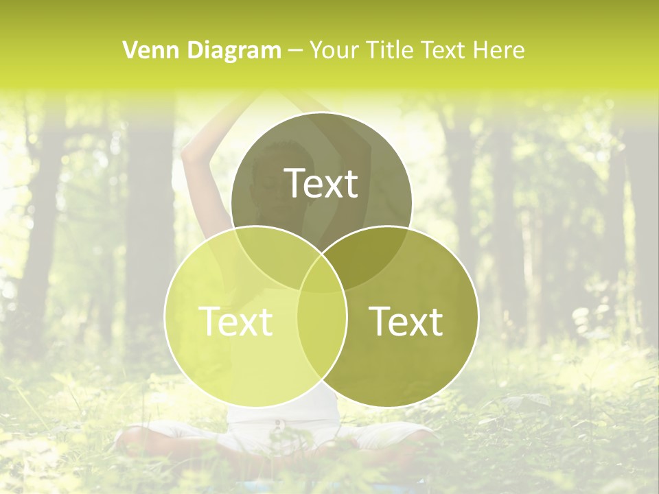 Vitality Relaxation Peaceful PowerPoint Template