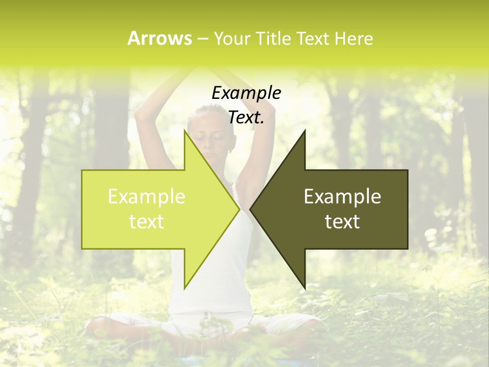 Vitality Relaxation Peaceful PowerPoint Template