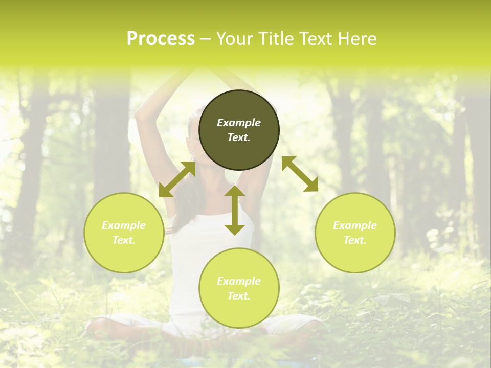 Vitality Relaxation Peaceful PowerPoint Template