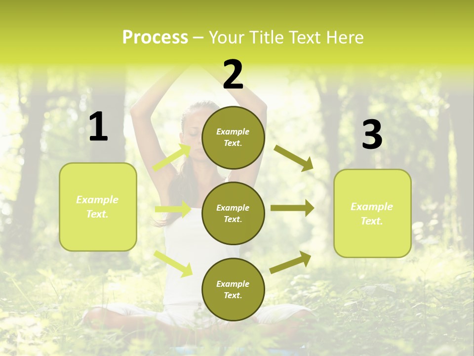 Vitality Relaxation Peaceful PowerPoint Template
