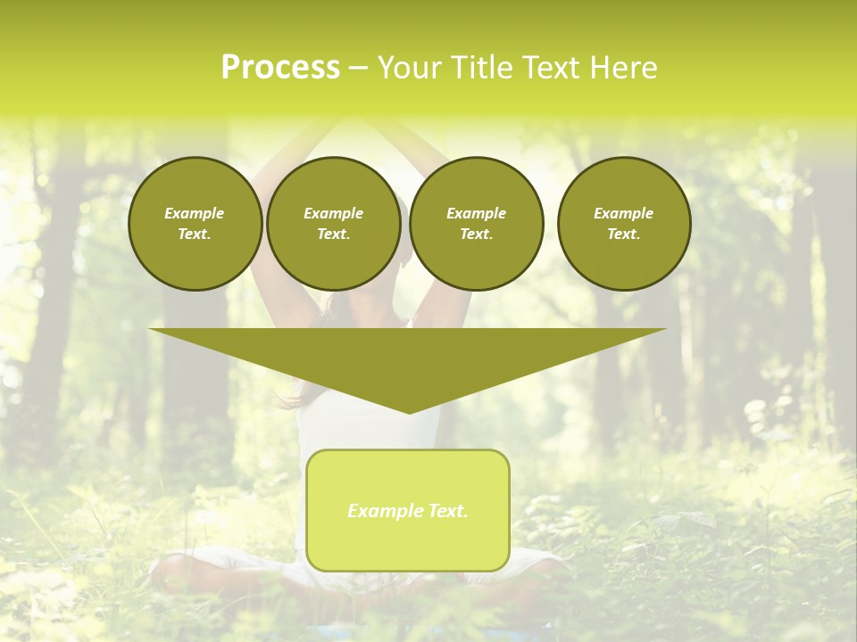Vitality Relaxation Peaceful PowerPoint Template