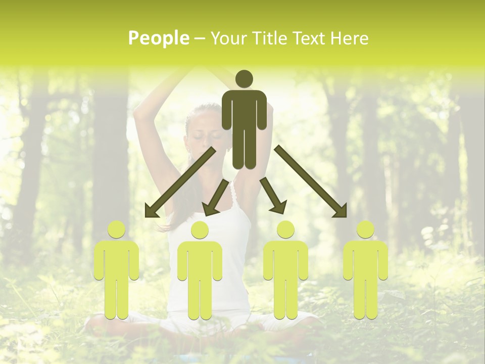 Vitality Relaxation Peaceful PowerPoint Template