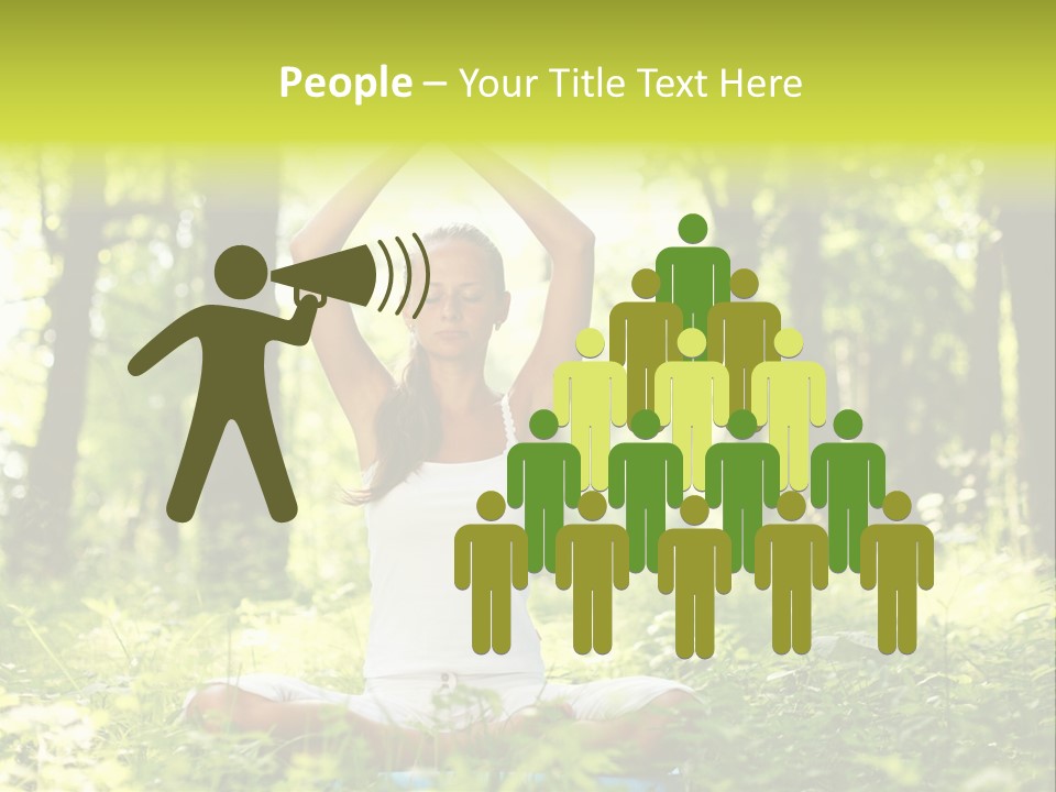 Vitality Relaxation Peaceful PowerPoint Template