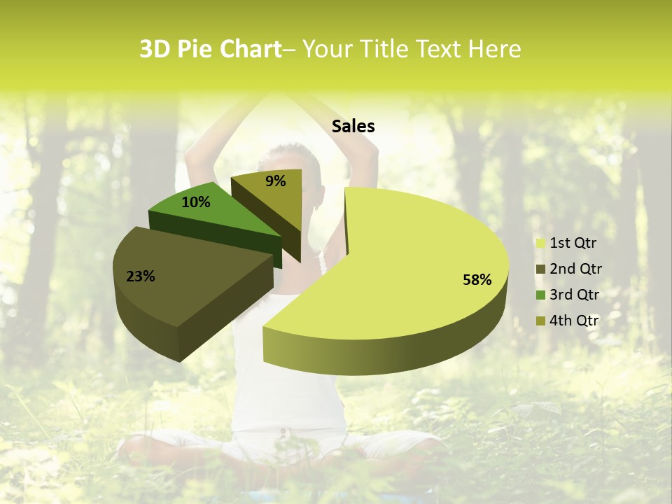 Vitality Relaxation Peaceful PowerPoint Template
