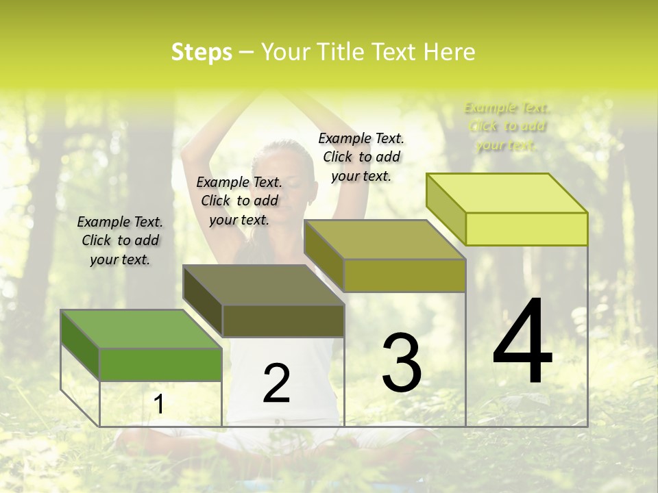 Vitality Relaxation Peaceful PowerPoint Template