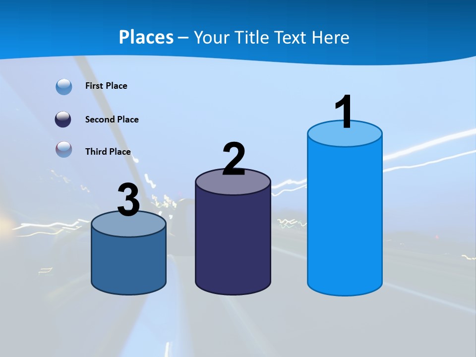 Evening Faster Speed PowerPoint Template