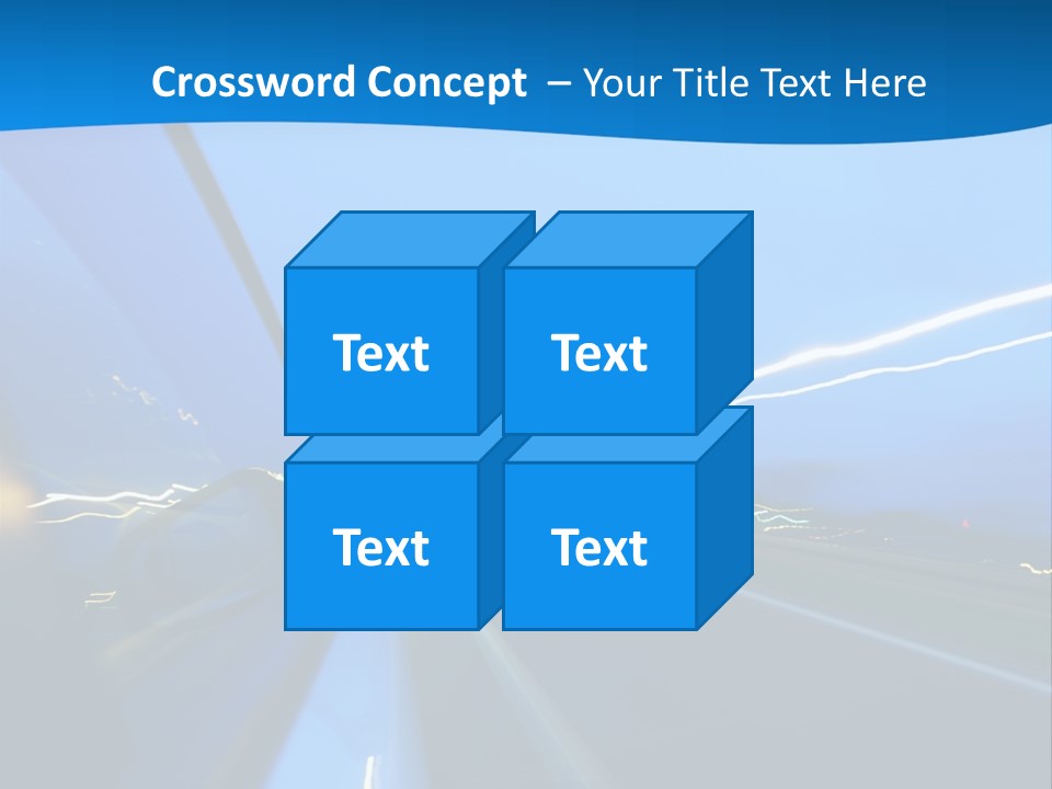 Evening Faster Speed PowerPoint Template