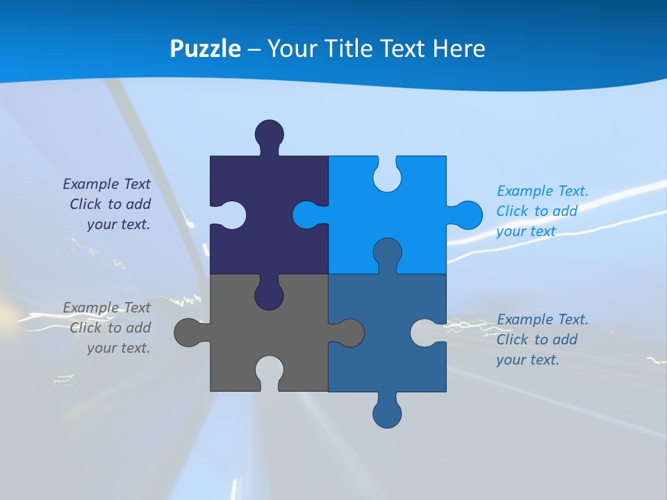Evening Faster Speed PowerPoint Template