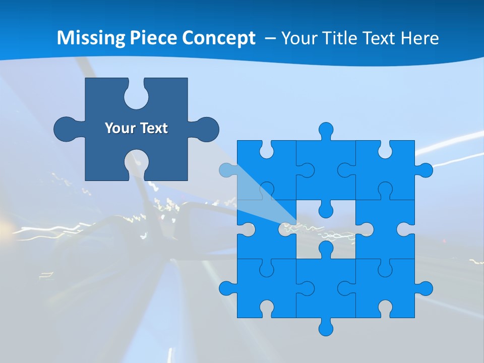 Evening Faster Speed PowerPoint Template