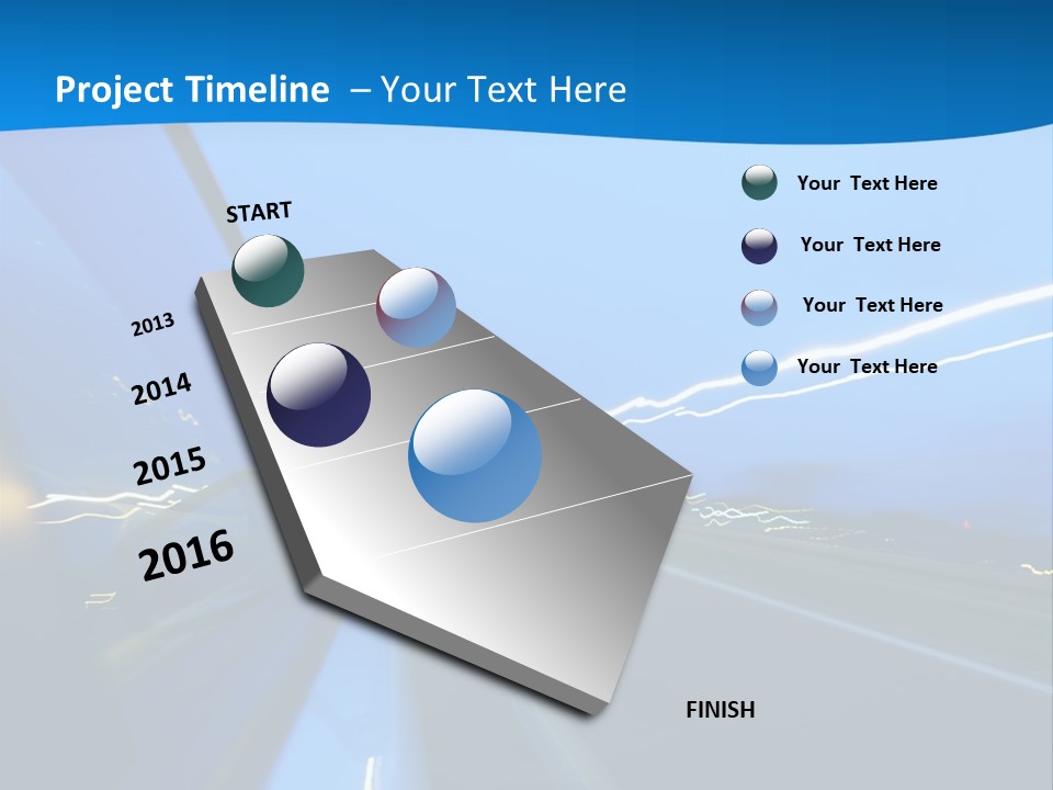 Evening Faster Speed PowerPoint Template