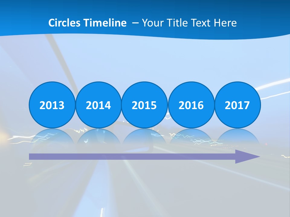 Evening Faster Speed PowerPoint Template