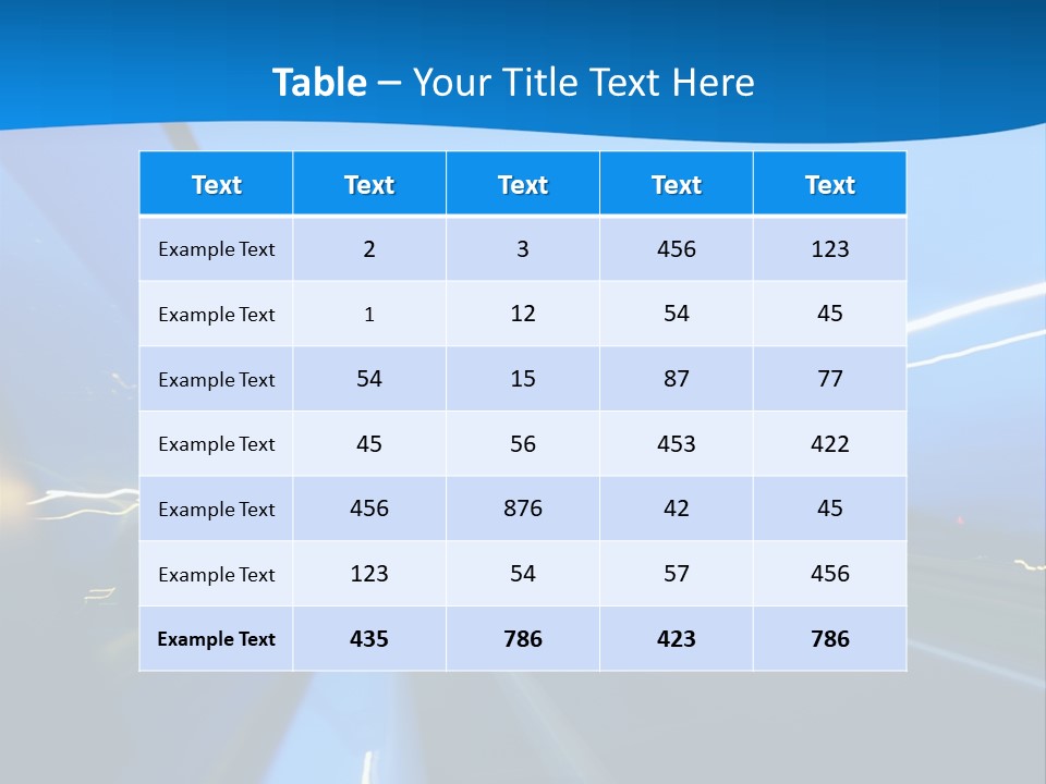 Evening Faster Speed PowerPoint Template