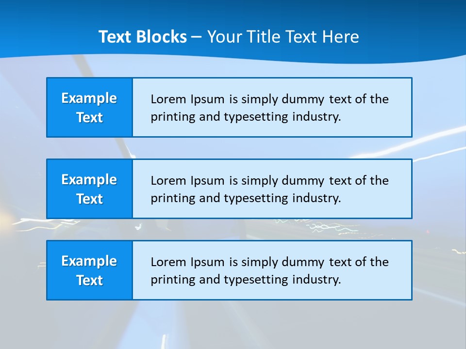 Evening Faster Speed PowerPoint Template
