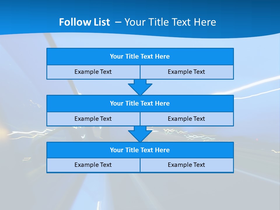 Evening Faster Speed PowerPoint Template