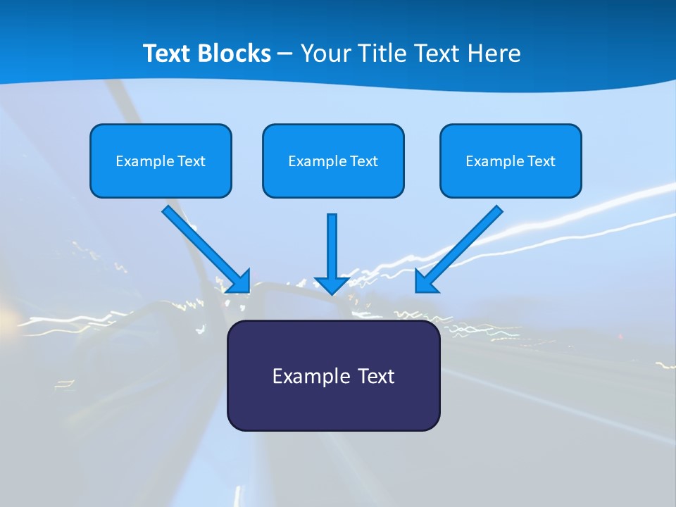 Evening Faster Speed PowerPoint Template