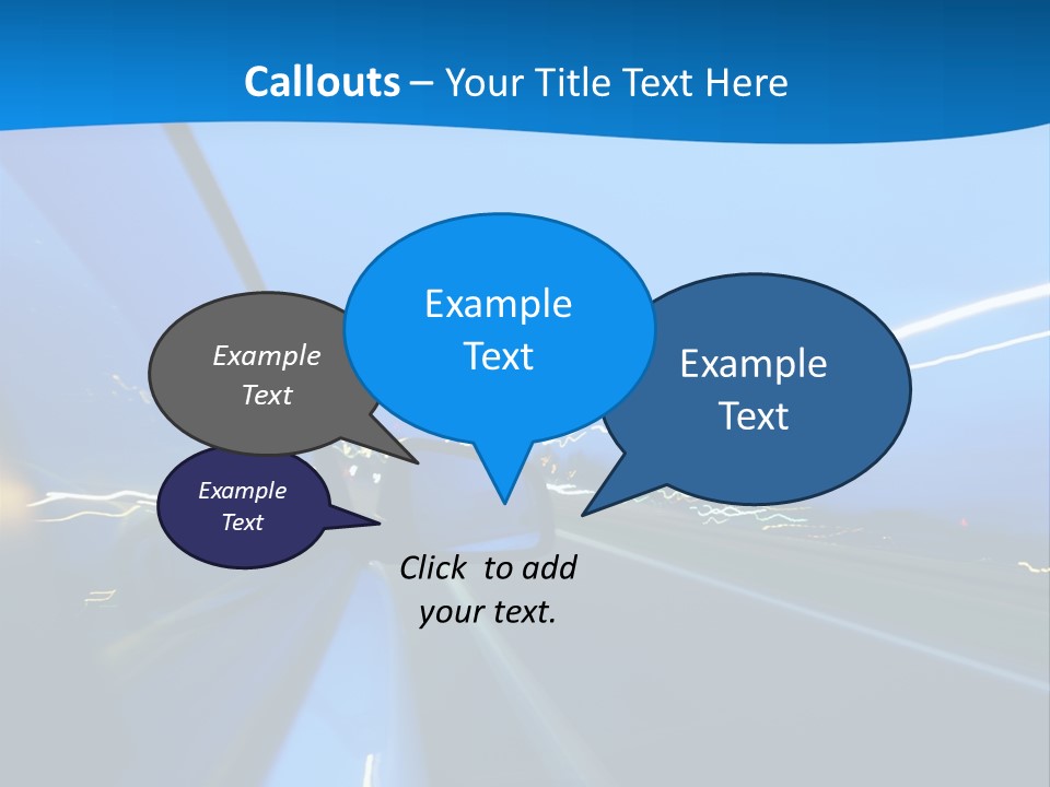 Evening Faster Speed PowerPoint Template