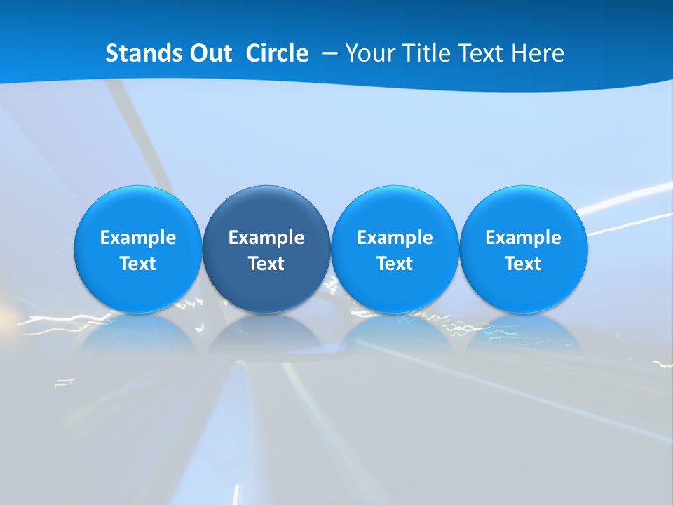 Evening Faster Speed PowerPoint Template